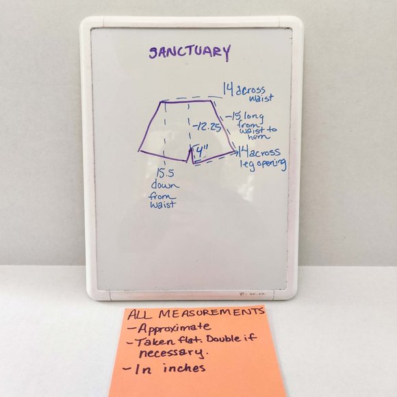 SANCTUARY Shorts w/ Pockets Colorful Boho Print S - Picture 10 of 12